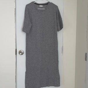 SOLD Gray Sweater Dress
